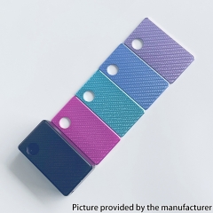 Rekavape Aluminum Carbon Fiber Front + Back Door Panel Plates for DotMod DotAIO V1 V2 Pod System - Pink