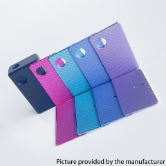 Rekavape Aluminum Carbon Fiber Front + Back Door Panel Plates for DotMod DotAIO V1 V2 Pod System - Pink