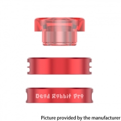 Authentic Hellvape Dead Rabbit Pro RDA DIY Combo - Red