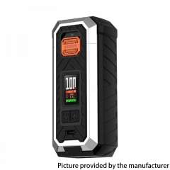 (Ships from Bonded Warehouse)Authentic Vaporesso Armour S 100W 18650 21700 Box Mod - Sliver