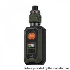 (Ships from Bonded Warehouse)Authentic Vaporesso Armour Max 220W 18650 21700 Mod Kit 8ml - Green