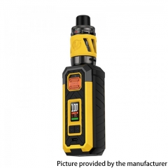 (Ships from Bonded Warehouse)Authentic Vaporesso Armour S 100W 18650 21700 Mod Kit 5ml - Yellow