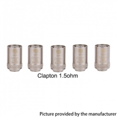 (Ships from Bonded Warehouse)Authentic Joyetech BF (Bottom Feeding) Coil for Cubis EGO AIO 2 Clapton 1.5ohm 5pcs