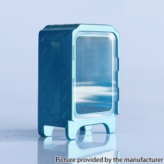 Authentic Rekavape Inverted Skull Boro Tank for SXK BB Billet AIO Box Mod Kit - Blue
