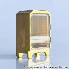 Authentic Rekavape Inverted Skull Boro Tank for SXK BB Billet AIO Box Mod Kit - Gold