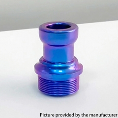 Authentic MK MODS Titanium Dotaio Integrated Drip Tip - Blue Purple