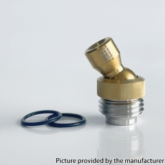 Never Normal Joystick Style 510 Rotate Drip Tip Set - Gold