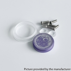 Replacement Aluminum Button Set for Dotmod V2 Mod - Purple