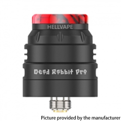 (Ships from Bonded Warehouse)Authentic Hellvape Dead Rabbit Pro 24mm RDA - Matte Black