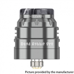 (Ships from Bonded Warehouse)Authentic Hellvape Dead Rabbit Pro 24mm RDA - Gunmetal