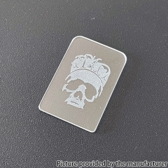 Replacement Glass for Mission XV Style KB2 RBA - Skull