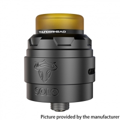 Authentic ThunderHead Creations THC Solo RDA V1.5 24mm 2ml with BF Pin - Gunmetal