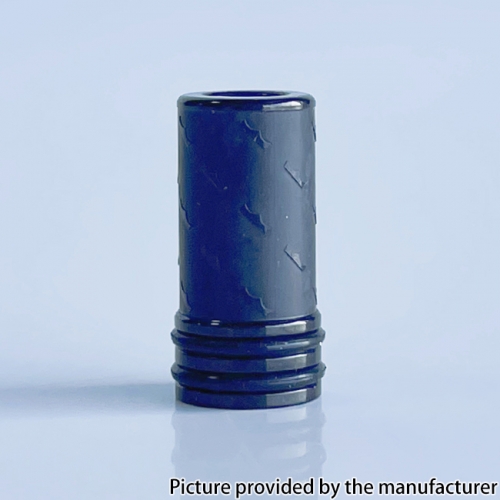 Mnch Inverted Lazy Style 510 Drip Tip for RTA RDA Atomizer - Black
