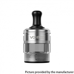(Ships from Bonded Warehouse)Authentic VOOPOO PnP X Empty Pod Cartridge 5ml Standard MTL Version 2pcs - Sliver