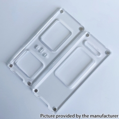 Replacement Cover Panel Plate for Aspire RAGA Mod Kit - Clear