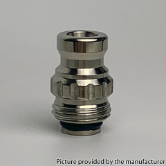 Mission MXV Nuke Style Titanium Alloy Drip Tip for SXK BB Billet Boro AIO Mod - Sliver