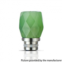 Focivape Rhombus Glass 510 Drip Tip for RBA RTA RDA Vape Atomizer - E