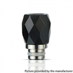 Focivape Rhombus Glass 510 Drip Tip for RBA RTA RDA Vape Atomizer - A