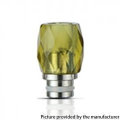 Focivape Rhombus Glass 510 Drip Tip for RBA RTA RDA Vape Atomizer - C