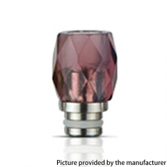 Focivape Rhombus Glass 510 Drip Tip for RBA RTA RDA Atomizer - F