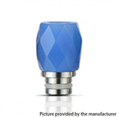 Focivape Rhombus Glass 510 Drip Tip for RBA RTA RDA Vape Atomizer - D