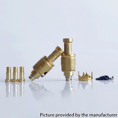 MOBB Mini Royal Collector Edition Style RBA for BB Billet Box Mod Kit Boro Tank - Gold