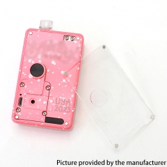 SXK BB Style Evolv DNA 60W All-in-One VW 18650 Box Mod Kit w/ USB Port - Pink Spots