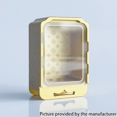 Monarchy King’Bo V2 Style Aluminum Boro Tank for SXK BB Billet AIO Box Mod Kit - Gold