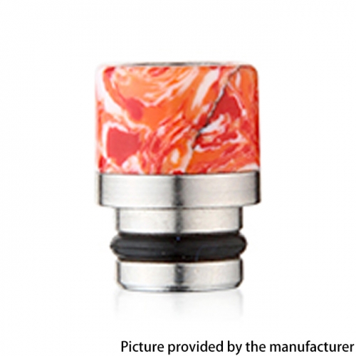 Focivape Turquoise + Stainless Steel 510 Drip Tip for RBA RTA RDA Atomizer - B