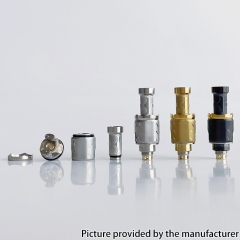 MOBB Mini Royal Collector Edition Style RBA for BB Billet Box Mod Kit Boro Tank - Gold