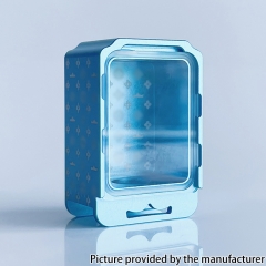 Monarchy King’Bo V2 Style Aluminum Boro Tank for SXK BB Billet AIO Box Mod Kit - Blue