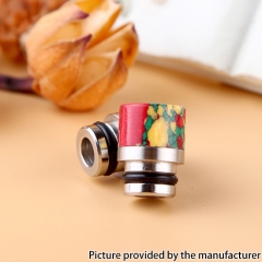 Focivape Turquoise + Stainless Steel 510 Drip Tip for RBA RTA RDA Atomizer - C