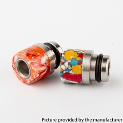 Focivape Turquoise + Stainless Steel 510 Drip Tip for RBA RTA RDA Atomizer - B