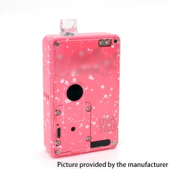 SXK BB Style Evolv DNA 60W All-in-One VW 18650 Box Mod Kit w/ USB Port - Pink Spots