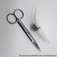 Stainless Straight Head Scissors Tools for RTA RDA DIY Heat Wire Cotton