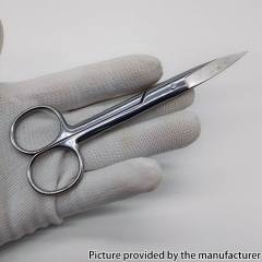 Stainless Straight Head Scissors Tools for RTA RDA DIY Heat Wire Cotton
