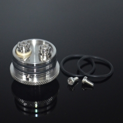 ULTON Replacement Ultimate Deck for FEV Flash e-Vapor 23mm RTA - Silver