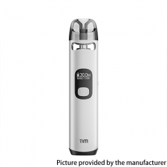 (Ships from Bonded Warehouse)Authentic Vapefly Tim Pod 1100mAh Vape Kit 4ml - Silver