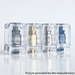 DotMobb Dot Mobb Style RBA Tank with 6 Air Pins for dotMod dotAIO V1 V2 Pod - Silver