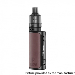 (Ships from Bonded Warehouse)Authentic Eleaf iStick i75 Kit with EP Pod Tank 5ml - Brown
