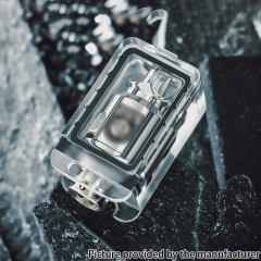 DotMobb Dot Mobb Style RBA Tank with 6 Air Pins for dotMod dotAIO V1 V2 Pod - Silver