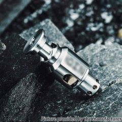 DotMobb Dot Mobb Style RBA Tank with 6 Air Pins for dotMod dotAIO V1 V2 Pod - Silver