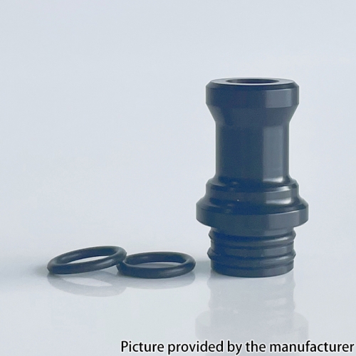 Unkwn Phaze L Style 510 Drip Tip for RBA RTA RDA Atomizer - Black