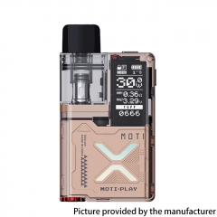 (Ships from Bonded Warehouse)Authentic MOTI Play Pod 900mAh Vape Kit 2ml - Sunset Gold