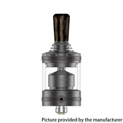 (Ships from Bonded Warehouse)Authentic Hellvape Dead Rabbit 23mm MTL RTA 4ml - Gunmetal