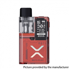 (Ships from Bonded Warehouse)Authentic MOTI Play Pod 900mAh Vape Kit 2ml - Mandarine Red