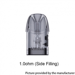 (Ships from Bonded Warehouse)Authentic Uwell Caliburn A3S Pod Cartridge 2ml 1.0ohm 4pcs