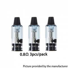 (Ships from Bonded Warehouse)Authentic OXVA Artio Pod Cartridge 2ml 0.8ohm 3pcs