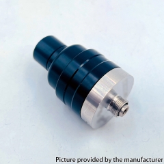 Kindbright Duetto Reborn Style 22mm 316SS RDA Rebuildable Dripping Atomizer w/ BF Pin - Black