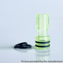Monarchy Mnch IMS Style 510 Drip Tip for BB Billet Tank Box - Transparent Green